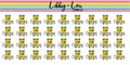 Coloring Planner Stickers | Libby and Lou Sticker Co