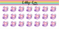 Cat Playtime Planner Stickers | Cat Lover Planner Stickers | Pet Planner Stickers | Cute Cat Stickers for Planners & Journals