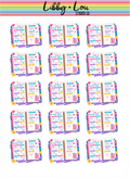 Plan Next Week Planner Stickers | Weekly Planning Stickers | Functional Planner Stickers | Productivity Stickers for Planners & Journals