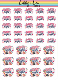 Date Night Planner Stickers | Cute Couple Planner Stickers | Romantic Night Stickers | Fun Planner Stickers for Journals & Calendars