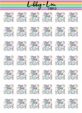 Baby Nap Time Planner Stickers | Baby Sleep Schedule Reminder Stickers