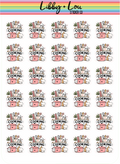 Cooking Planner Stickers | Meal Prep & Kitchen Reminder Stickers