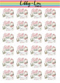 Bill Due Planner Stickers | Monthly Payment Reminder Stickers