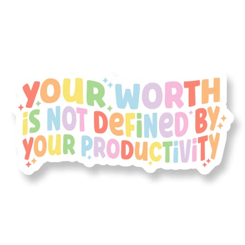 Productivity Mental Health Sticker | Libby and Lou Sticker Co