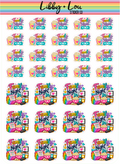 Family Night In Planner Stickers | Family Time Reminder Stickers