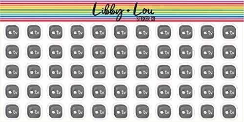 Streaming Service TV Planner Sticker | Libby and Lou Sticker Co