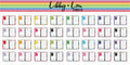 Dashboard Planner Sticker | Libby and Lou Sticker Co