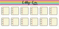 Lined Paper Planner Sticker | Libby and Lou Sticker Co