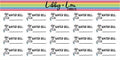 Water Bill Planner Stickers | Libby and Lou Sticker Co