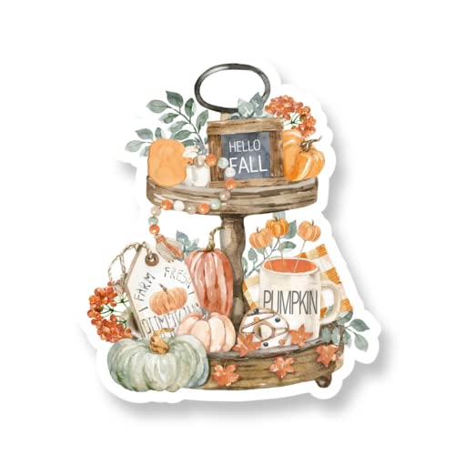 Fall Decorative Tray Sticker | Libby and Lou Sticker Co