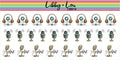 Podcast Planner Sticker | Libby and Lou Sticker Co