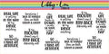 Sassy Quotes Planner Sticker | Libby and Lou Sticker Co