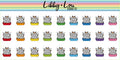 Cat Litter | Scoop The Poop Planner Sticker | Libby and Lou Sticker Co