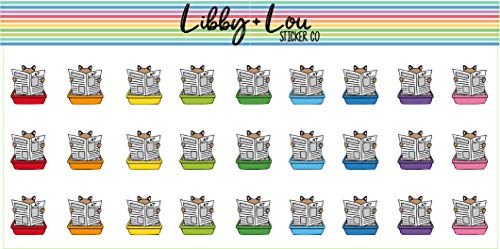 Cat Litter | Scoop The Poop Planner Sticker | Libby and Lou Sticker Co