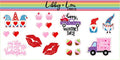 Valentines Day Planner Sticker | Libby and Lou Sticker Co