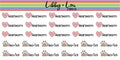 Flea Meds Planner Stickers | Libby and Lou Sticker Co
