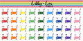 Stationary Bike Planner Sticker | Libby and Lou Sticker Co
