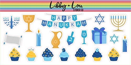 Hanukkah Planner Sticker | Libby and Lou Sticker Co