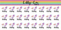 Dusting Planner Stickers | Libby and Lou Sticker Co