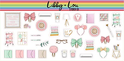 Planner Girl Decorative Sticker | Libby and Lou Sticker Co