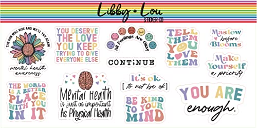 Mental Health Planner Sticker | Libby and Lou Sticker Co