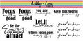 Positive Energy Quotes Planner Sticker | Libby and Lou Sticker Co