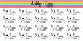 Hockey Game Planner Sticker | Libby and Lou Sticker Co
