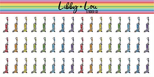 Vacuum Planner Sticker | Libby and Lou Sticker Co