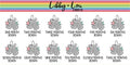 Military Deployment Countdown Planner Sticker | Libby and Lou Sticker Co