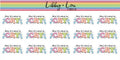It''s Okay to Cry Planner Stickers | Mental Health | Libby and Lou Sticker Co
