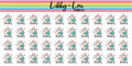 Bowling Planner Sticker | Libby and Lou Sticker Co