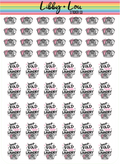 Fold the Damn Laundry Planner Stickers | Funny Chore Reminder Stickers