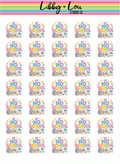 No School Planner Stickers | School Holiday Reminder Stickers