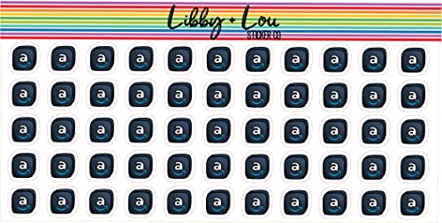 Streaming Service TV Planner Sticker | Libby and Lou Sticker Co