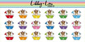 Dog Grooming Planner Sticker | Pet Care | Libby and Lou Sticker Co