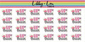 Nap Queen Planner Sticker | Libby and Lou Sticker Co
