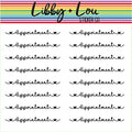 Appointment Script Planner Stickers | Libby and Lou Sticker Co