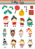 Christmas Decorative Planner Sticker | Libby and Lou Sticker Co