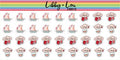 Period Tracker Planner Stickers | Libby and Lou Sticker Co