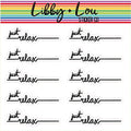 Just Relax Planner Sticker | Libby and Lou Sticker Co