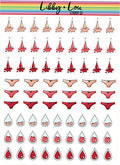 Period Tracker Planner Stickers | Libby and Lou Sticker Co
