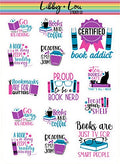 Reading Quotes Planner Sticker | Libby and Lou Sticker Co