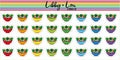 Salad Planner Sticker | Libby and Lou Sticker Co