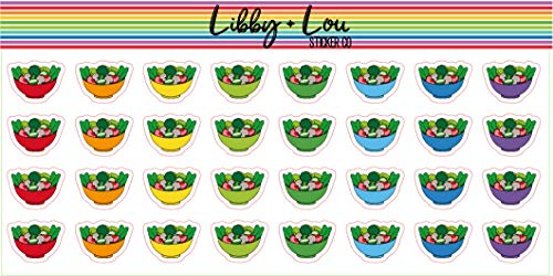 Salad Planner Sticker | Libby and Lou Sticker Co