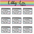 Too Many Tabs Open Planner Sticker | Libby and Lou Sticker Co