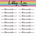 This Week Script Planner Stickers | Libby and Lou Sticker Co