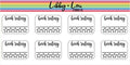 Book Rating Planner Sticker | Erin Condren | Happy Planner | Agenda | Calendar