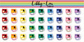 Blood Pressure Cuff Planner Sticker | Libby and Lou Sticker Co