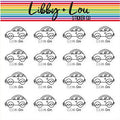 Clean Car Planner Sticker | Libby and Lou Sticker Co