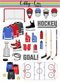 Hockey Planner Sticker | Decorative Stickers | Libby and Lou Sticker Co